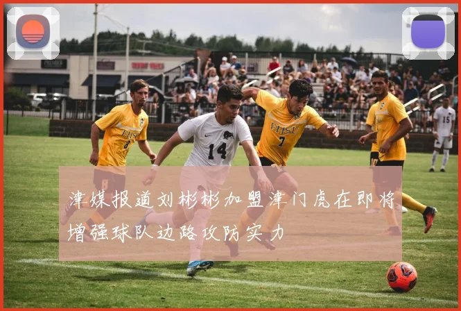 津媒报道刘彬彬加盟津门虎在即将增强球队边路攻防实力