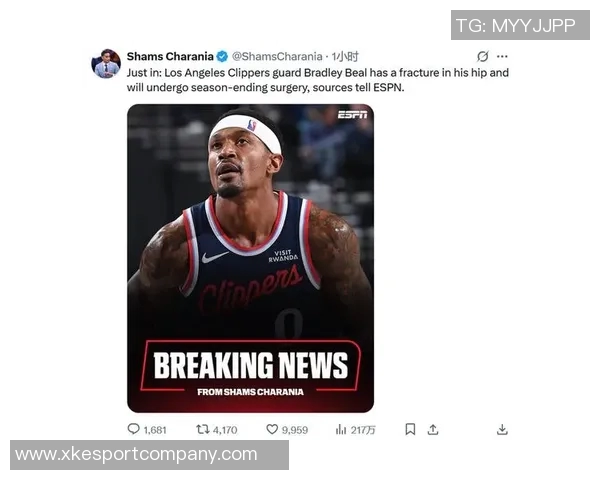 莱昂纳德缺席四场继续休战比尔出战状态成疑引发关注